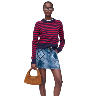 THE SUEDE MINI SACK BAG